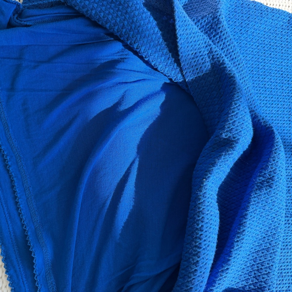 Maeve by anthropologie royal Blue textured shift dress size small - Picture 9 of 9